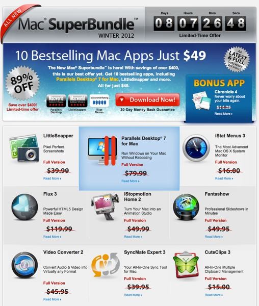 Mac SuperBundle Summer 2011